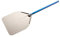 Gi.Metal Pala per Pizza Professionale extra leggera (Peso 0.56 Kg), Manico lungo 60 cm, Testa in Alluminio anodizzato neutro - Linea Azzurra A -32R/60