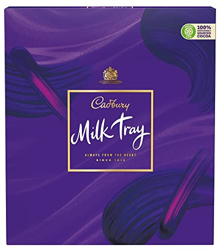 Cadbury Milk Tray Gift Box Chocolates, 360 g