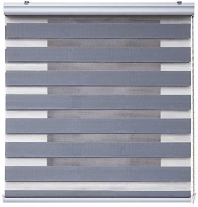 STORESDECO Premium Doppelrollo mit Bohren 250H x 160B cm für Fenster & Türen - Zuverlässiger Licht- & Sichtschutz - Kindersichere Rollos für Fenster mit Bohren & Einfacher Montage - Mit&Ohne Motor