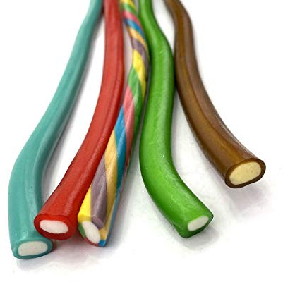 LIQUORICE Cables - 5 Long Sweet Cables - Halal - Assorted Flavours