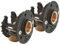SOMATHERM FOR YOU, Kit de fixation robinetterie Douche/Bain - Raccords à compression F15/21 pour tube PER Ø12 - Installation rapide sur plaque de plâtre 9,5 à 25mm - Résistant et étanche