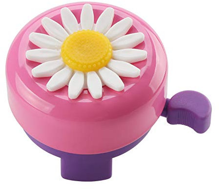 Fmall - Campanello per bicicletta per bambini, con motivo floreale, per bambini, ragazze e ragazzi