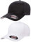 Flexfit Herren Athletic Baseball Fitted Cap, 2 Stück, Schwarz und Weiß, S/M