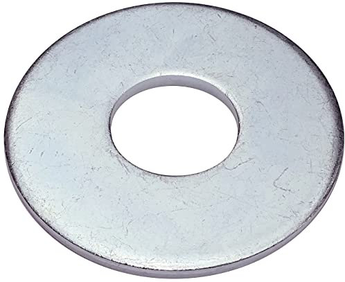 AERZETIX - C49719 - Satz von 20 Flache unterlegscheiben breiten - beilagscheiben - M18 Ø54mm - aus verzinktem stahl - DIN 9021-140HV - für befestigungen metall auf metall oder holz auf metal