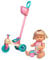 NENUCO - Dreirad Spielzeugset | Inklusive Puppe, Zubehör und Dreirad mit Rädern und Gurt - 3 Jahre - Spielzeugpuppe, NENUCO Puppe, Puppen mit Zubehör