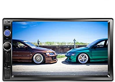 Radio Bluetooth Mirror Link Automatica per Universal 2 DIN Android 9.1 Autoradio 7 Bluetooth Stereo Multimedia Player Autoradio Touch Screen Autoradio Autoradio (Colore : 7010B Only)