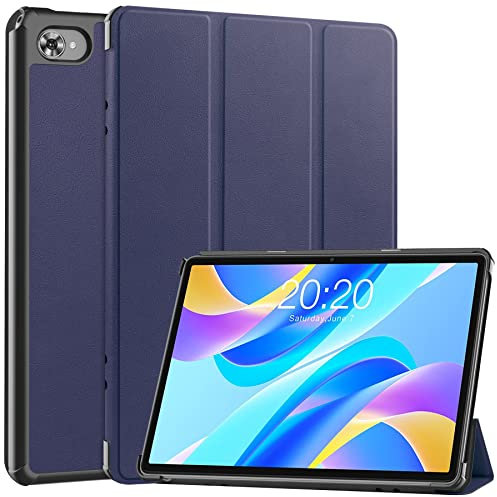 XITODA Funda para Teclast M40 Plus/ P40HD/ P30S (Cámara Redonda), Protección mit Stand Función Cover para Teclast Tablet-Android 12 M40 Plus/ P40HD/P30S 10.1 Pulgadas Tablet,Azul Oscuro