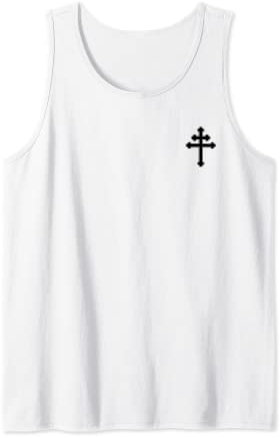 Magnum-Ring mit Kreuz von Lothringen, Tempel, Freimaurer, Magneum-Ring Tank Top
