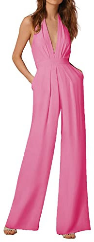 Damen Elegant Jumpsuit Hosenanzug Playsuit Romper,Zweiteiliger Jumpsuit,Arbeitslatzhose Blau,Zunfthose Dachdecker,Jumpsuit Türkis,Festliche Jumpsuits Für Damen,Jumpsuit Für Kleine Frauen