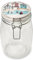 Cooksmart 1 Litre Glass Storage Jars With Clip Top | Glass Jar For Storage In The Kitchen or Around Home | Airtight Jar Perfect For Storing Cooking Ingredients - Seaside