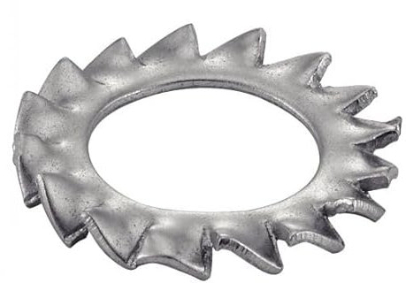 ACTON Rondelle -Eventail- à dentures extérieures AZ - Inox A2 Ø6 mm - Boîte de 200 - Vis, pointes, boulons