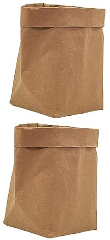 SUPVOX Lot De 2 De Plantation En Papier Lavables Décoratifs Résistants Aux Déchirures Indéformables Réutilisables 100% Papier