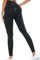 TAYOEA Scrunch Butt Leggings Nahtlose Push up Leggings Blickdicht Gym Workout Leggings Booty Lifting Yoga Sporthose Fitnesshosen Schwarz,S