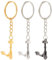 TOPPERFUN 3Pack Scooter Schlüsselanhänger, 9,00 x 3,10 x 1,30 cm Geldbörsen Schlüsselanhänger, Herren Legierung Scooter Dekorativer Schlüsselanhänger，Rucksack Schlüsselanhänger