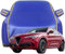 Vollgarage Autoabdeckung für Alfa Romeo Stelvio 2016-2021 2022 2023 2024 SUV, Schnee/Kratzfest/Uv-Schutz Alles Wetter Oxford Schutzhülle,Bluestyle