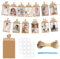 Foto Banner 1. Geburtstag für 1 bis 12 Monate Baby Ersten Geburtstag Fotogirlande Geburtstagsdeko Hängende Wanddekoration Kraftpapier für Jungen Mädchen Party Dekor Erster Heilige Kommunion (Khaki)