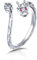 Qings Drachen Ring Damen 925 Sterling Silber Vintage Tier Offener Verstellbarer Ring für Frauen