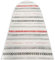 TUOLON Bügelbrettbezug Made in Italy 47 x 140 cm Universal für Dampfbügeleisen praktisch und weich Bügelbrettbezug mit Gummizug Abdeckung - Gestreift