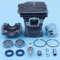 LALAL Kit de joint d'huile de roulement de piston de cylindre de 38 mm for tronçonneuse Stihl MS211 MS181 C MS171 MS 171 181 211 1139 020 1201 1139 030 0401