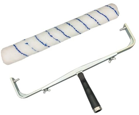 Zymjzbetic Farbroller-Pinsel 18inch Paint Roller Brush Aluminum Alloy Roller Frame Painting Handle Tool for Wall Decorative House Tool Support