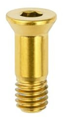 4PCS Titanium Bolts M5x 14.5mm Bicycle Rear Derailleur Jockey Wheel Screws(Titanium)