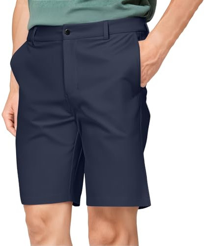 YSFWL Cargo Shorts Herren Sommer Kurze Hose mit Taschen Jogginghose Outdoor Wanderhose Klassisch Cargohosen Bequeme Arbeitshose Freizeithosen Stretch Bermudashorts Baggy Urlaub Strandhose(Marine,L)