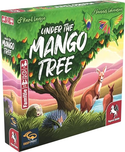 Pegasus Spiele Under The Mango Tree (Deep Print Games), Grün, Orange, Bunt
