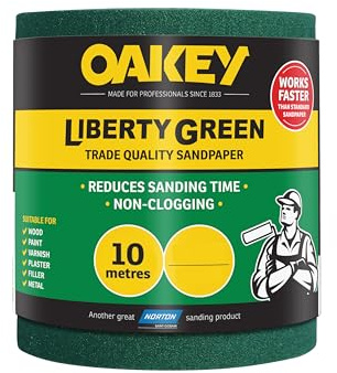 Liberty Green Sanding Roll 115 mm x 10m Coarse 40 g