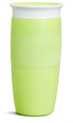 Munchkin Miracle 360 Sippy Cup, Green, 14 Ounce, 1 Count (Pack of 1)