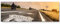Paul Sinus Art Leinwandbilder | Bilder Leinwand 150x50cm Route 66 Straßenschild