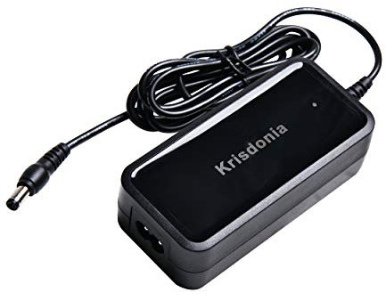 Krisdonia 19V/2A Adattatore Caricabatterie per Computer Portatile Alimentatore per PC Spina Europea Laptop Power Bank 5.5 * 2.1mm