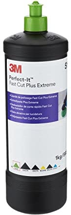 3M Perfect-it Fast Cut Plus Extreme 51815 - Per Lucidare e Rifinire Auto - Bottiglia da 1 kg