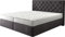 DELIFE Boxspringbett Dream-Great Schwarz 180x200 cm mit Matratze und Topper Boxspringbett