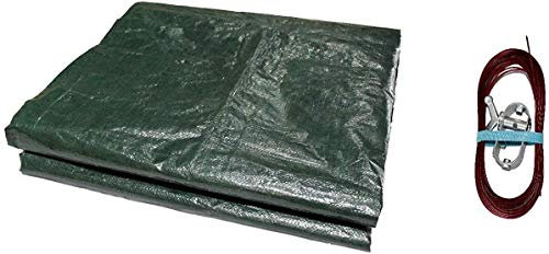 Poolplane Poolabdeckung 180g/m² für Ovalbecken und Achtformbecken bis Beckenmaß 7,35 x 4,60 m