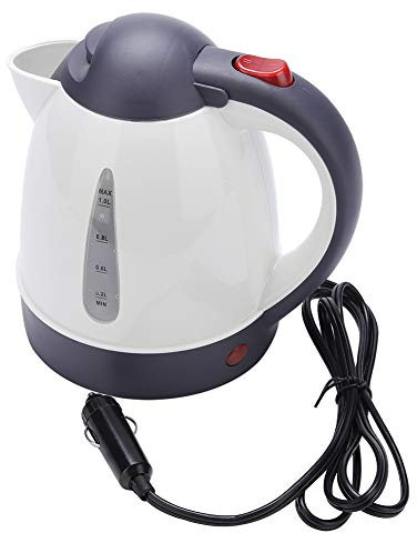 Portátil 1000ml DC 24V Viaje Coche Encendedor de cigarrillos Camión Hervidor Calentador de agua Botella Coche Hervidor eléctrico para hacer té y café