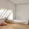 Ducha Casa 140x90cm Mampara de bañera plegable, Perfil de aluminio mate, Cristal 4mm templado