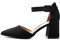 Rio Fiore Scarpe con Tacco, 7 cm Tacco Largo, Décolleté Donna, Nero Velours, Tessile, Cinturino alla Caviglia, H1877-A0142-1 (Black Microfiber, 38 EU)