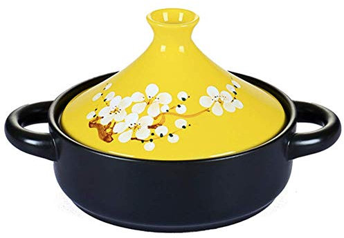 Casseroles avec Couvercles Cuisson Tajine Pot, 20Cm Tajine Pot Ustensiles de Cuisine Casserole Pots avec Couvercles