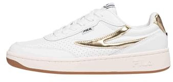 FILA Damen SEVARO F wm Sneaker, White-Gold, 38 EU