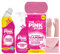 Bathroom Cleaning Products- Pink Scrubber Kit Includes The Pink Stuff Miracle Toilet & Foam Bathroom Cleaner bundled with All Pink Rubber Gloves Sponges & Microfiber Cleaning Cloth.