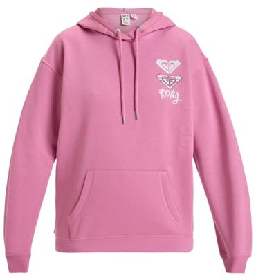 Roxy Women's SURF Stoked Hoodie Brushed A Pullover Sweater, Mauve Orchid, M