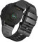 RoiYeel 24mm Armband Kompatibel mit Suunto 9/Suunto 7/Suunto 9 Baro/Suunto D5/Suunto Spartan Sport, verstellbares Silikon Ersatzarmband für Suunto 9 Spartan/Suunto 9 GPS Armbänder SchwarzGrau
