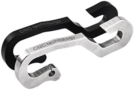 ABOOFAN 2pcs Outdoor Camping Gadgets Backpack Hook Opnerer Outdoor Hanger Hooks Pressure Cooker Pan Kitchen Gadget Cover Corkcircle Lid Lifter S-Shape Hook S-Shape Hool Opener Mini
