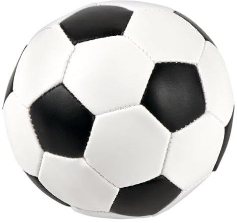 moses. Fußball Softball Anti-Stressball | Knautschball für Stressabbau | Fußball zum Entspannen und Abreagieren | weicher Schaumstoff-Ball