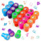 Jinhuaxin 24 Stück Stempel Kinder, Cartoon Kinder Stempel, Niedliches Stempel Spielzeug, Mitgebsel Kindergeburtstag Stempel, Mini Stempel für Jungen, Stempel Gastgeschenk Kindergeburtstag