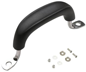 1-Piece Universal Pot Lid Handle, 10.5cm doubleHole Replacement Knob for Glass, Metal & Aluminum Lid, Heat Resistant, Non Slip, Ergonomic Grip, Kitchen Cookware Accessory, Screw-On