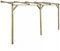 Kavolet Pérgola para terraza, 2 x 4 x 2,2 m, pérgola de Madera, pérgola de Madera de Pino, toldo para terraza, Porche, Techo de terraza
