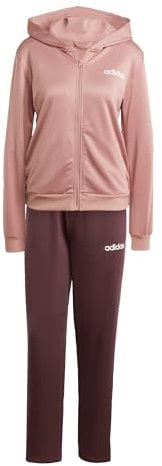 adidas Damen ESSENTIALS LINEAR TRACKSUIT, Warm Clay, M