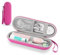 TYSORETY Zahnbürsten-Reiseetui für Oral-B/Oral-B Pro/Phlips Sonicare elektrische Zahnbürste, tragbares Hartschalen Reisetasche (Rosa)