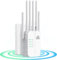 Ripetitore Wireless, 2024 Nuova Wifi Extender, 6 Antenne, Utilizzato per Estendere La Copertura Di Rete Porta, Supporta di Modalità Ripetitore/Router/AP, Compatibile con Modem Router WiFi
